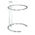 Side Table, Plexiglass with Metal Frame