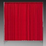 Pipe and Drape, Ruby Red