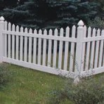 White Picket Event Fence