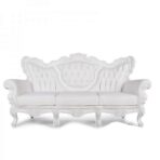 Baroque Sofa, White