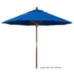 Blue Market Umbrella