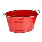 Ice Tub, Red Metal